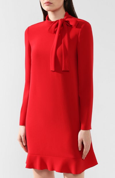 Платье REDVALENTINO красного цвета по цене 33450 руб., арт. SR0VAH90/2QL, фото 3 Платье REDVALENTINO, арт. SR0VAH90/2QL, фото 3