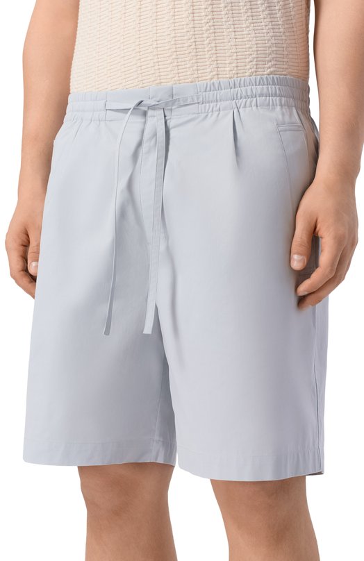 Хлопковые шорты 12 STOREEZ 137234 Голубой  137234 Фото 3