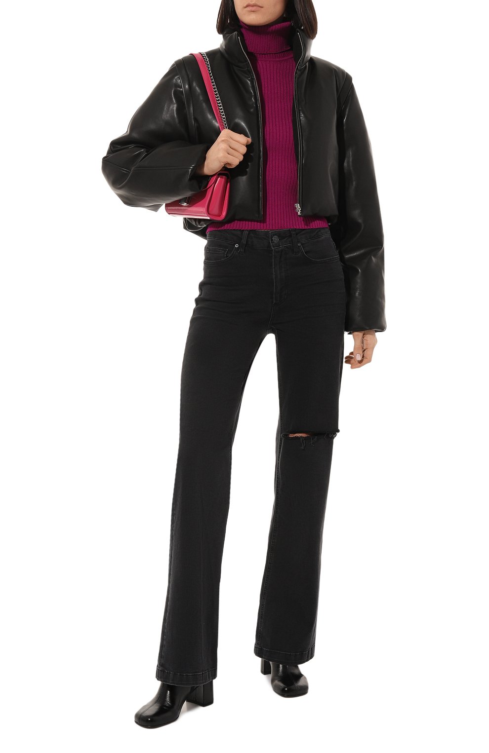 Кожаные ботильоны DRIES VAN NOTEN, арт. WS231-358/DD358, фото 2