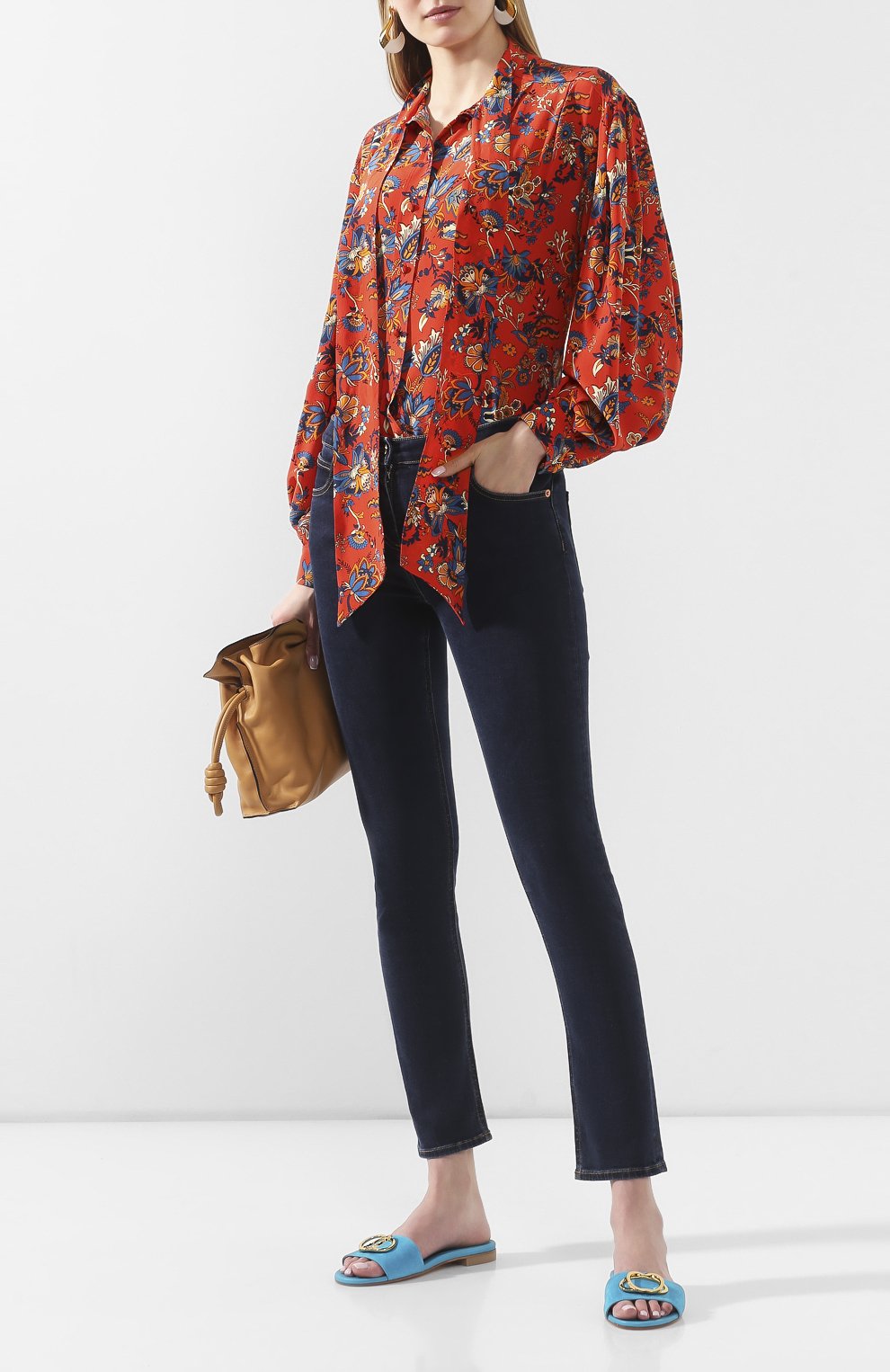 Замшевые шлепанцы STUART WEITZMAN, арт. S1083, фото 2