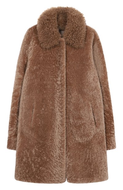 Шуба из овчины MANZONI24, арт. 25MB1115-S23NCFE