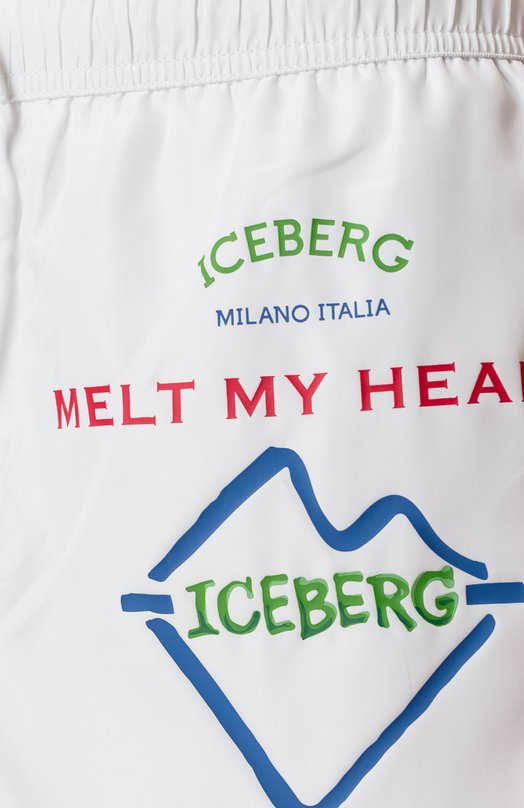 Плавки-шорты Iceberg ICE25MBS02 Белый  ICE25MBS02 Фото 4