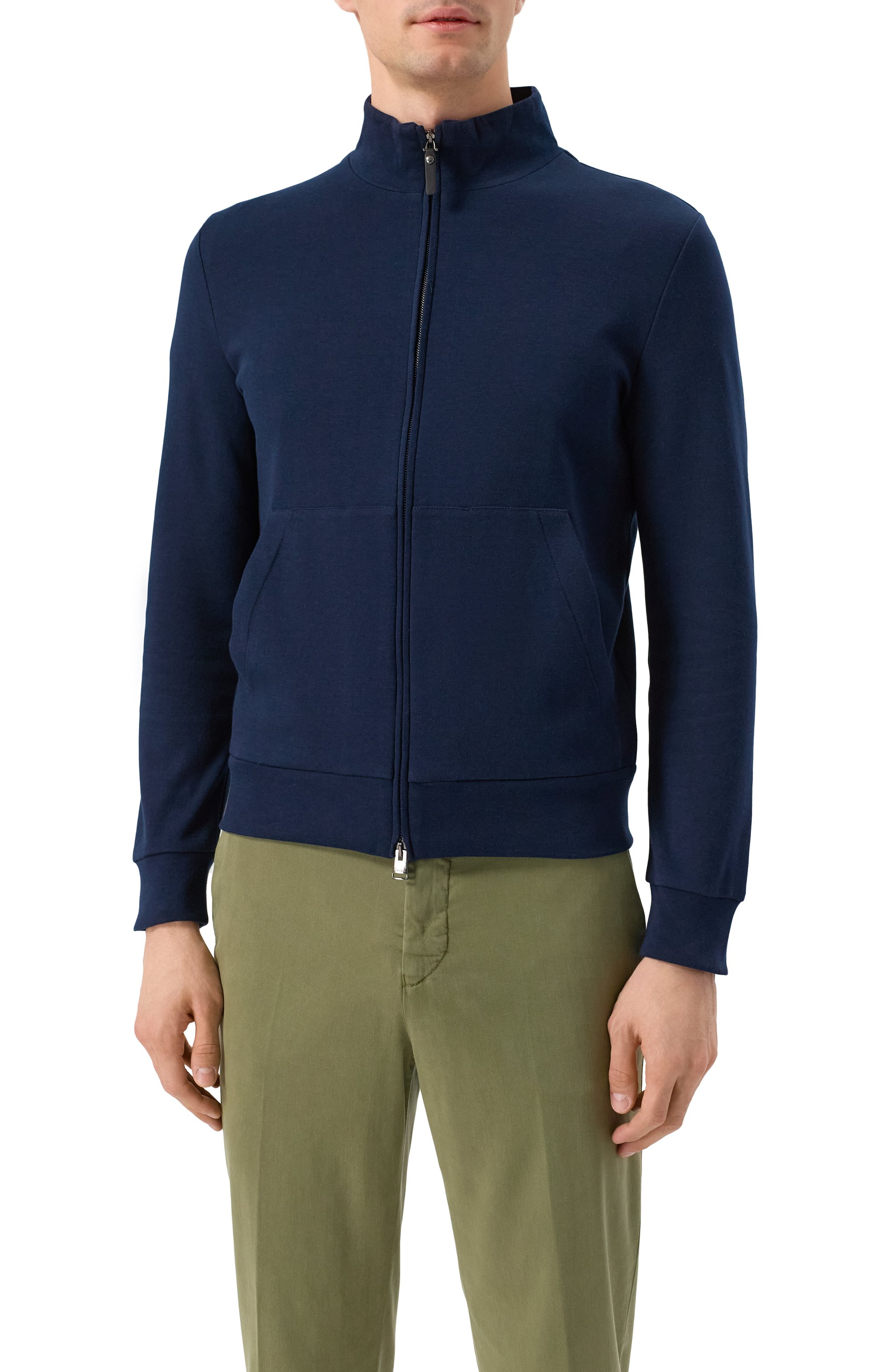 Хлопковая толстовка CANALI, арт. T0854U/MJ02137, фото 3