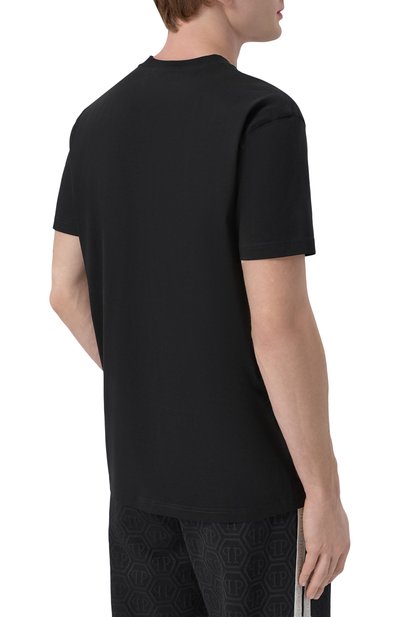 Хлопковая футболка PHILIPP PLEIN, арт. SAFC MTK8843 PJY002N, фото 4