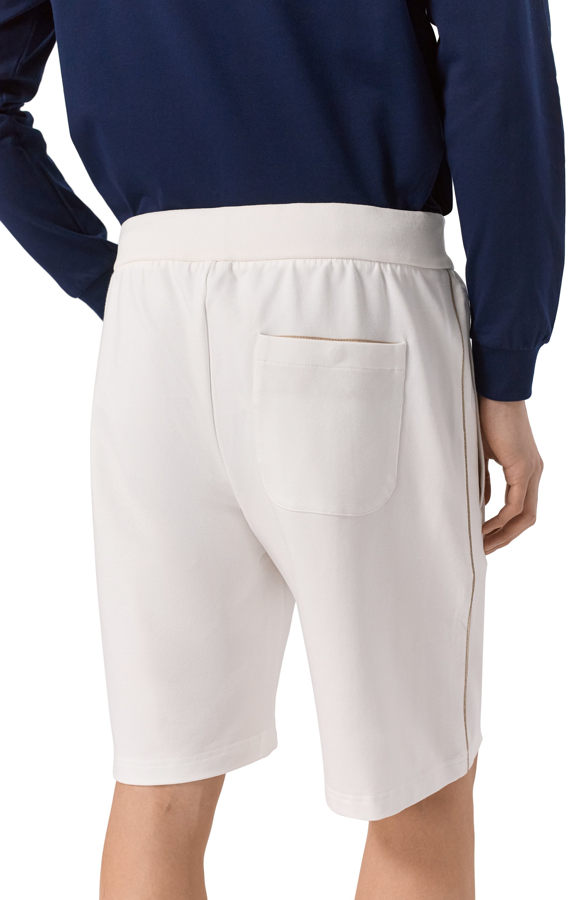 Шорты из лиоцелла и хлопка PAUL&SHARK, арт. 26411806, фото 4