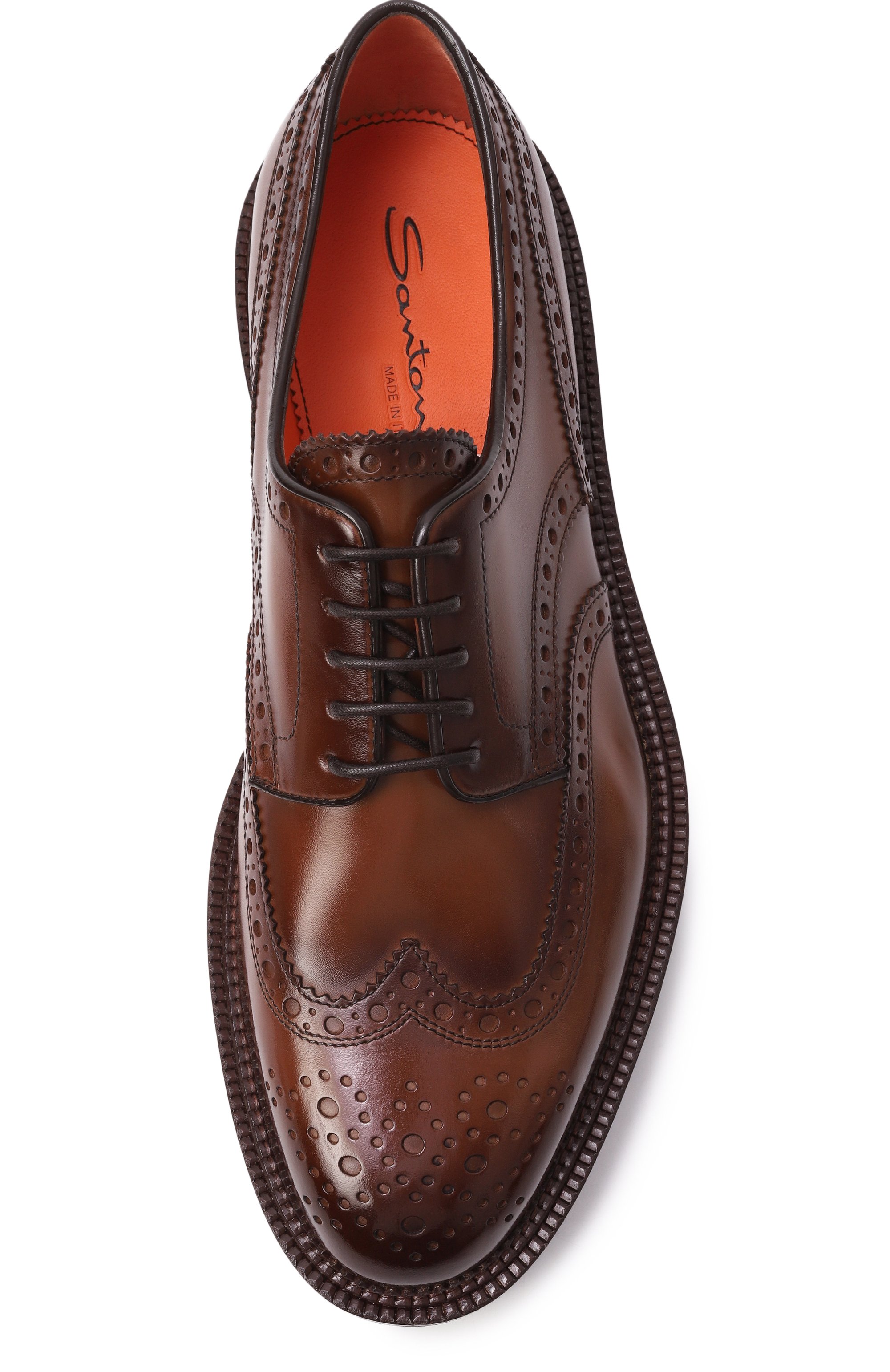 Кожаные дерби colin SANTONI, арт. MCCG15761JL4GNTG, фото 6