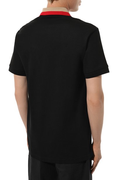 Хлопковое поло BURBERRY, арт. 8083154/148166, фото 4