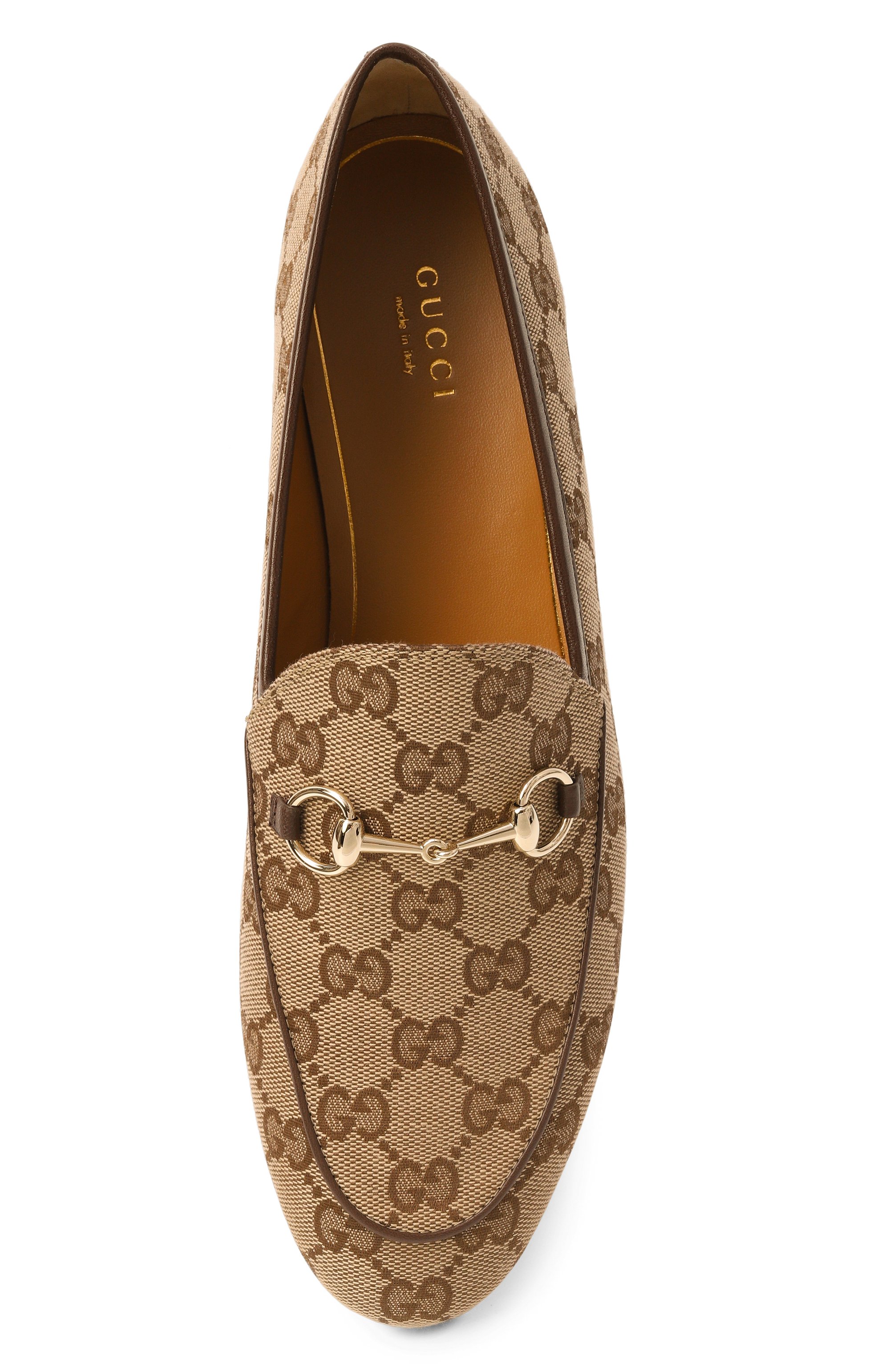 Текстильные лоферы jordaan gg GUCCI, арт. 431467/KY980, фото 6