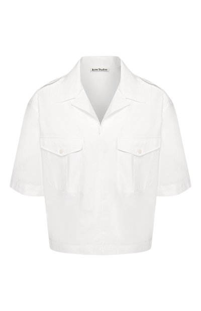 Женская хлопковая рубашка ACNE STUDIOS, арт. AC0193/W