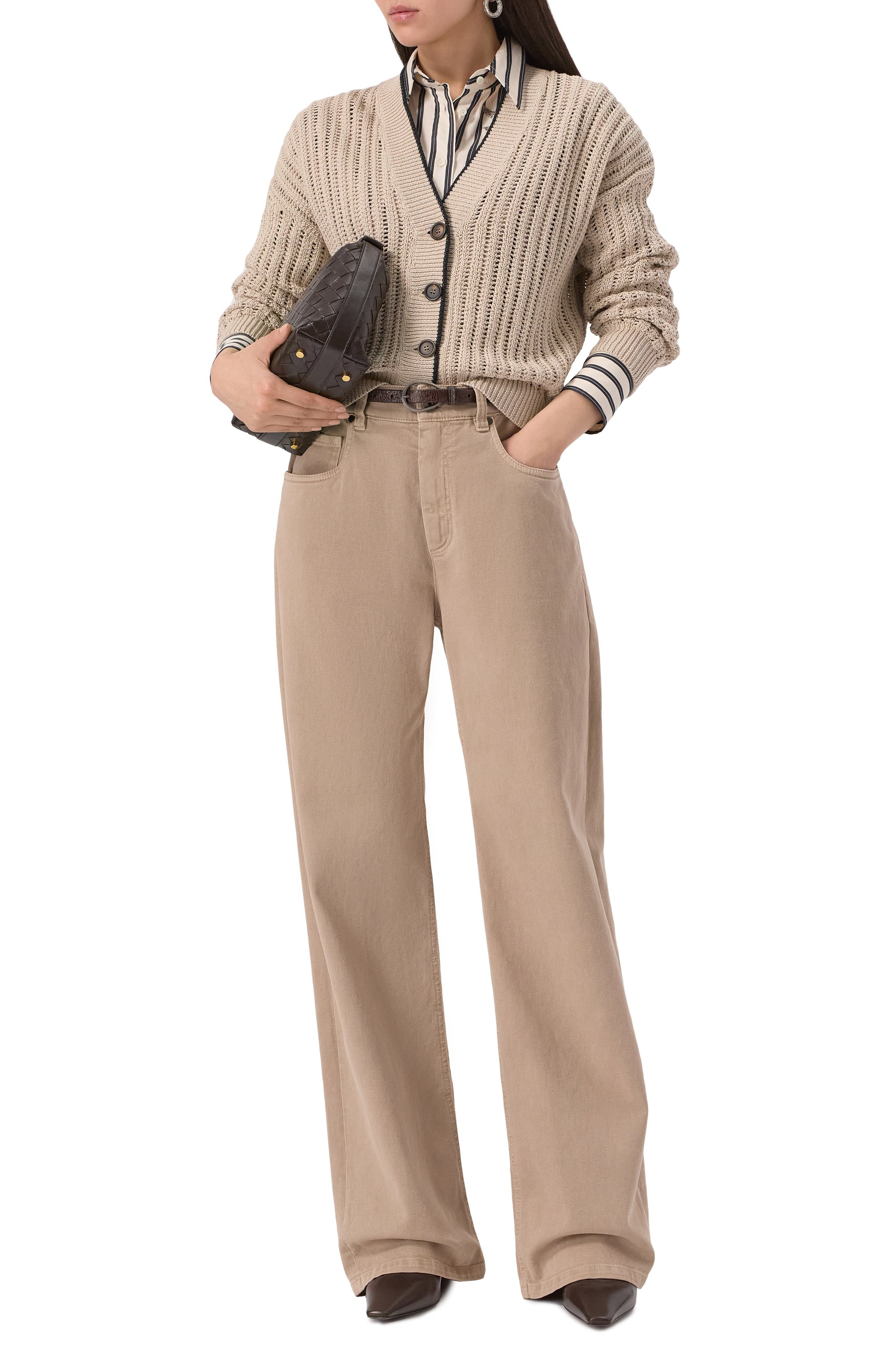 Хлопковый кардиган BRUNELLO CUCINELLI, арт. MSB582016, фото 2