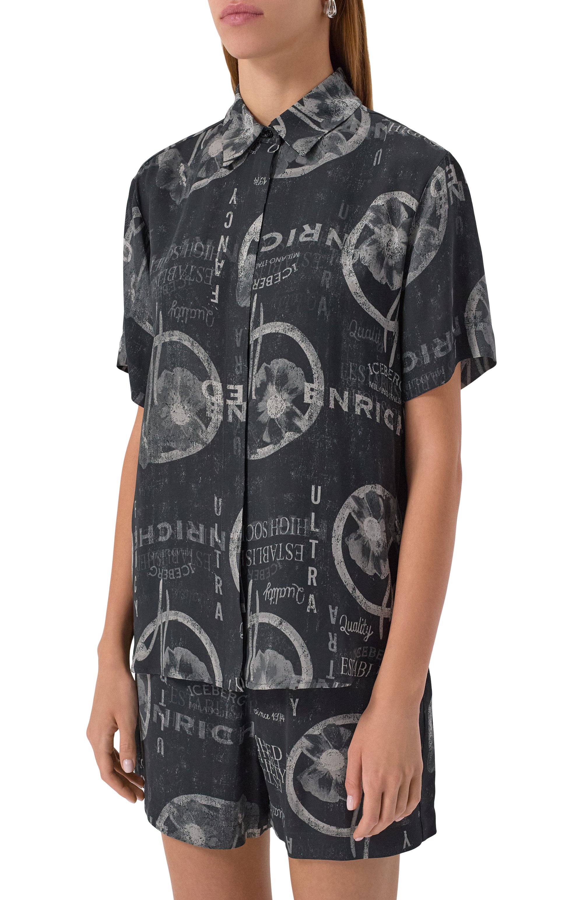 Рубашка из вискозы ICEBERG, арт. G051/5032, фото 3