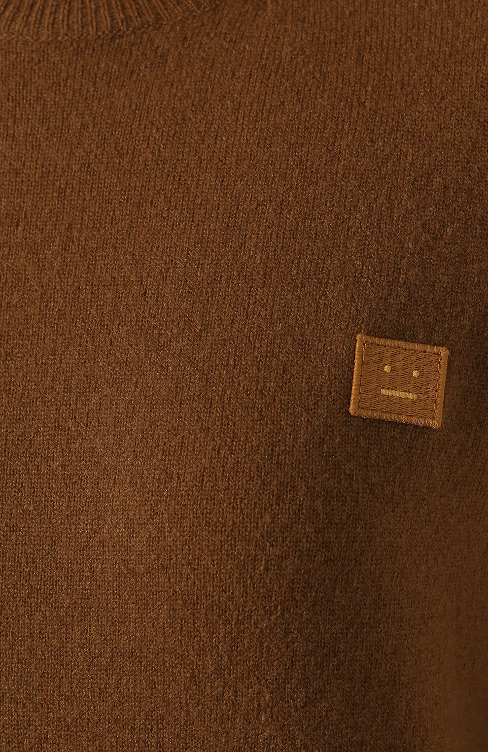 Шерстяной пуловер ACNE STUDIOS коричневого цвета по цене 39050 руб., арт. C60016/W, фото 5 Шерстяной пуловер ACNE STUDIOS, арт. C60016/W, фото 5