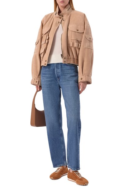 Замшевые кроссовки SANTONI, арт. WBGG61356BIFTTKR, фото 3