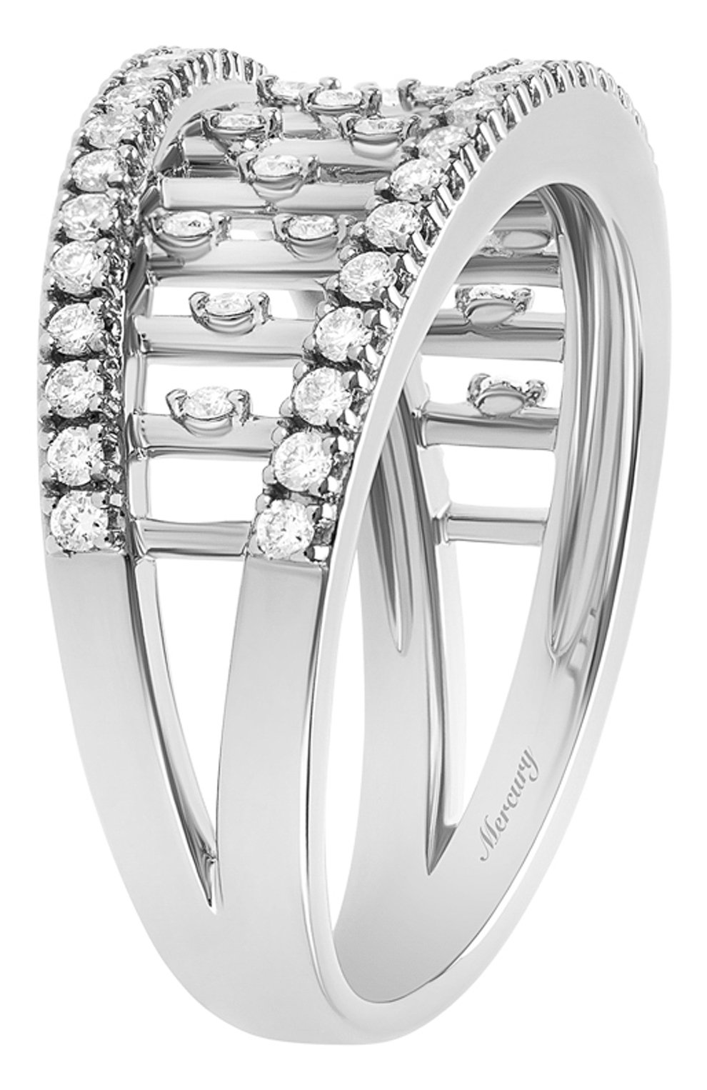 Кольцо MERCURY, арт. MR25458/WG/SM, фото 4