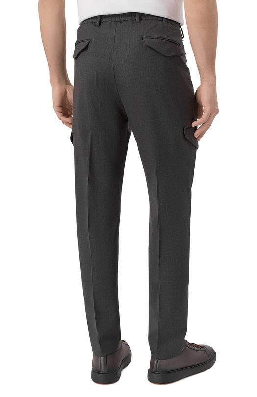 Шерстяные брюки Berwich SUB25/FA1251X Серый  SUB25/FA1251X Фото 4