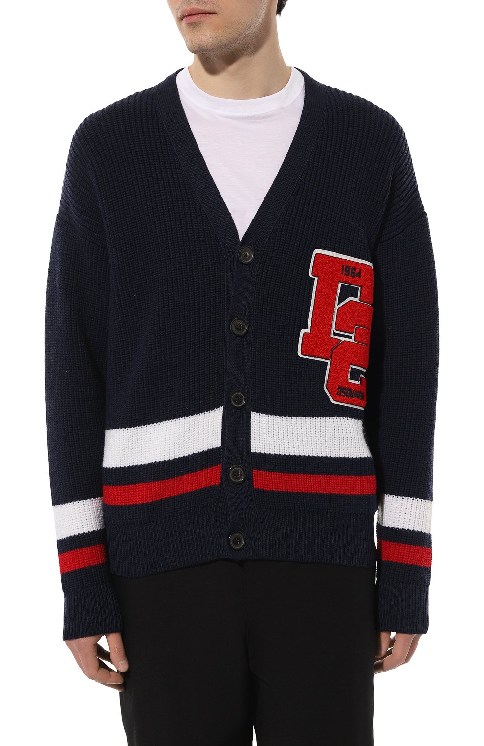 Шерстяной кардиган DSQUARED2, арт. S74HA1420/S18431, фото 3