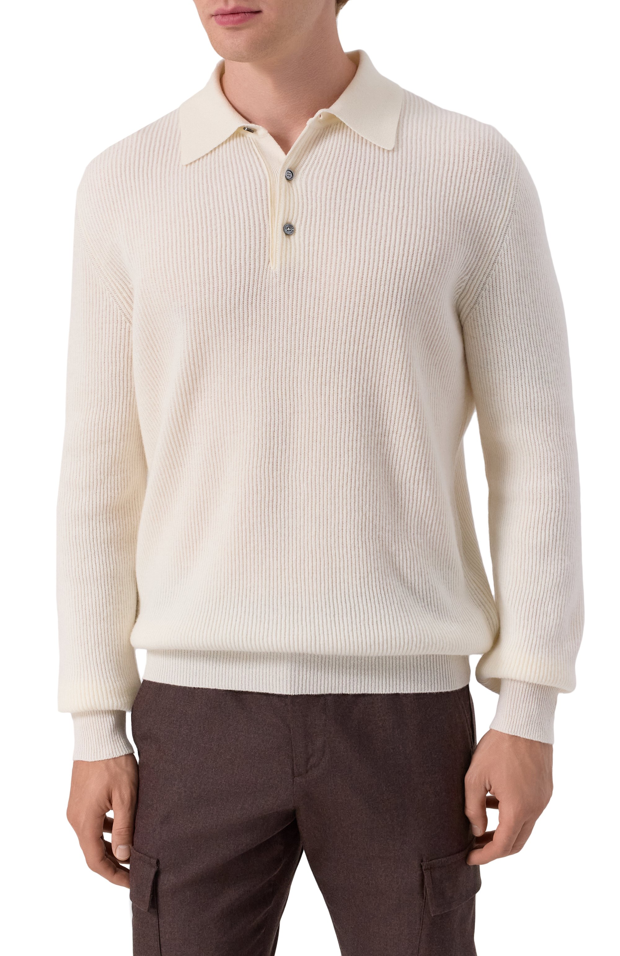 Кашемировое поло KITON, арт. UMK1485K344, фото 3