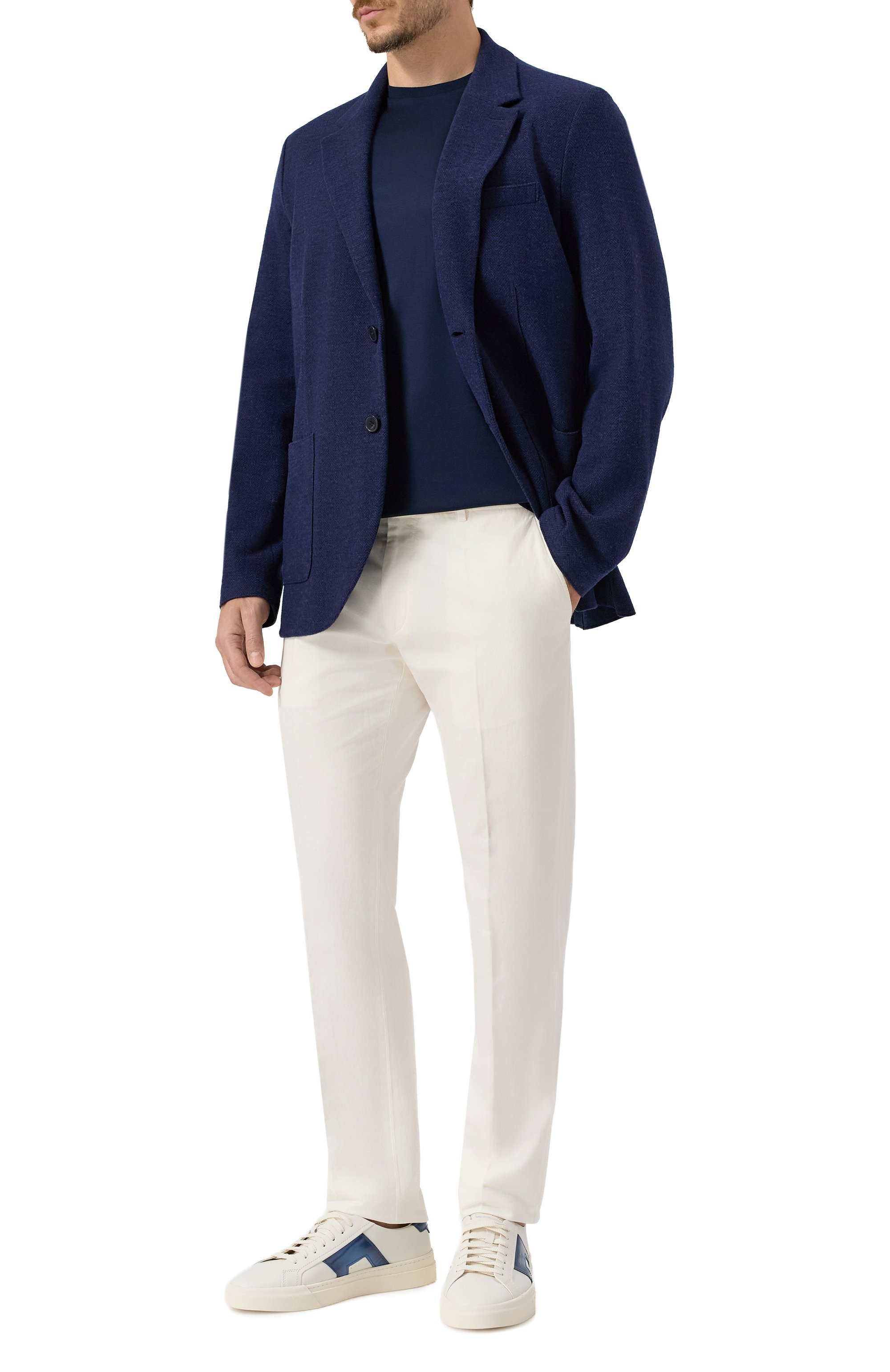 Хлопковая футболка ZILLI, арт. TSR02AM0100VZL000, фото 2