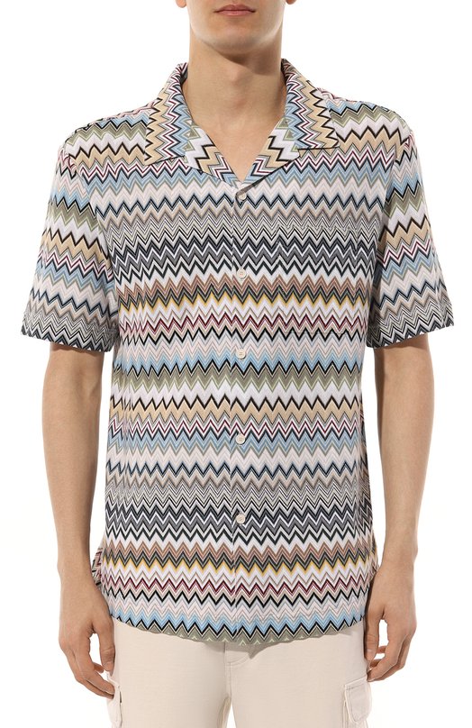 

Хлопковая рубашка Missoni, Разноцветный