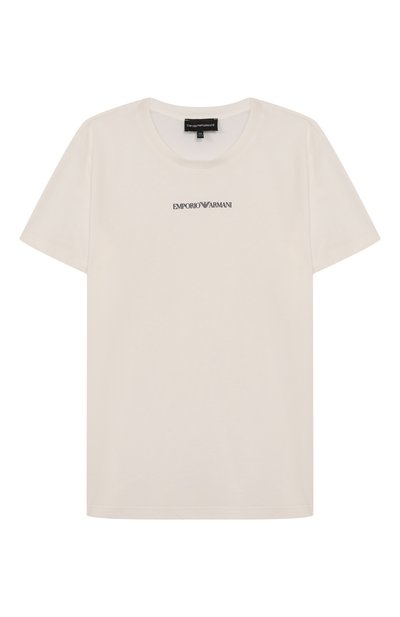 Хлопковая футболка EMPORIO ARMANI, арт. EB000421/AF15013