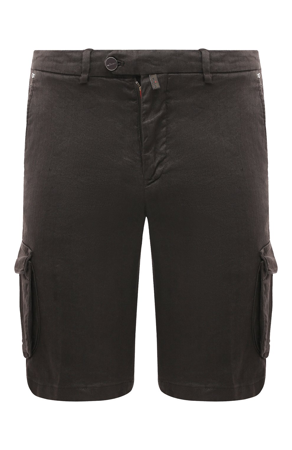 Шорты изо льна и хлопка KITON, арт. UFPPBK0604D, фото 1