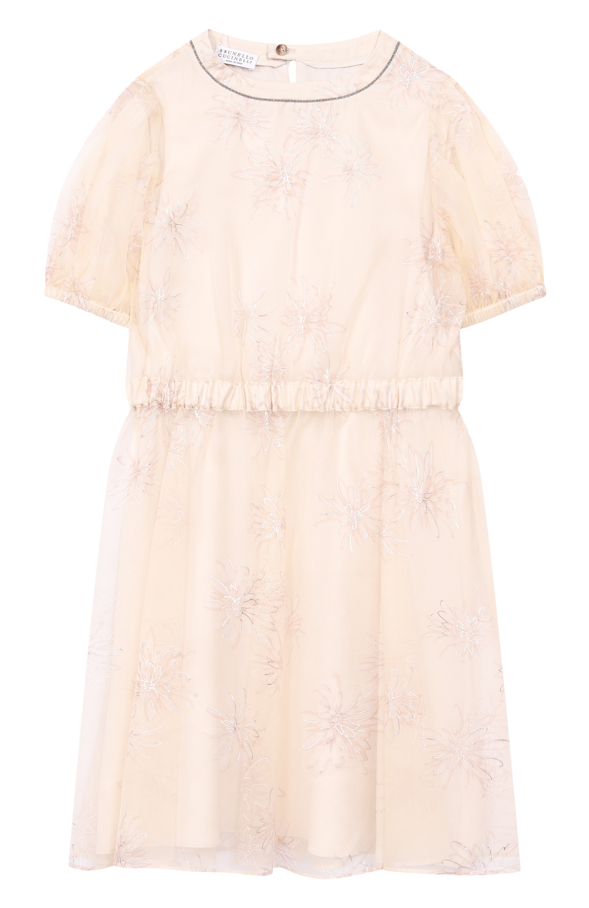 Шелковое платье BRUNELLO CUCINELLI, арт. BQ963S644B, фото 1