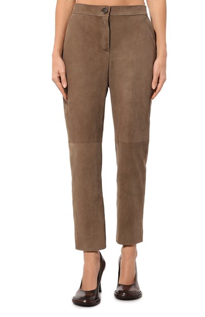 Замшевые брюки YANINA, арт. T-2757, фото 3