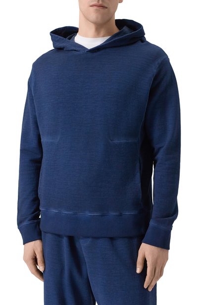 Худи изо льна и хлопка 120% LINO, арт. 33ALIM79IB/G461/S01, фото 3