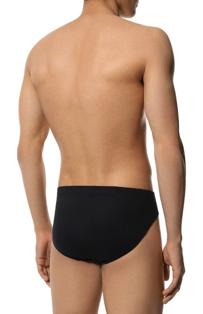 Хлопковые брифы HANRO черного цвета по цене 13140 руб., арт. 073170., фото 3 Хлопковые брифы HANRO, арт. 073170., фото 3