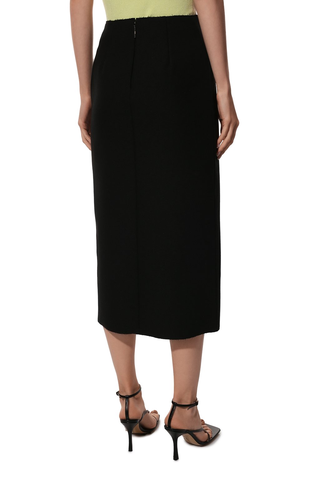 Юбка MSGM черного цвета по цене 39200 руб., арт. 3341MDD06 227612, фото 4 Юбка MSGM, арт. 3341MDD06 227612, фото 4
