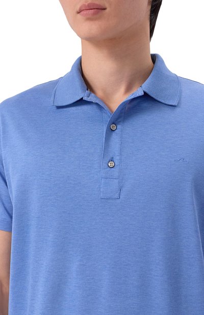 Хлопковое поло PAUL&SHARK, арт. 99311025_001, фото 5