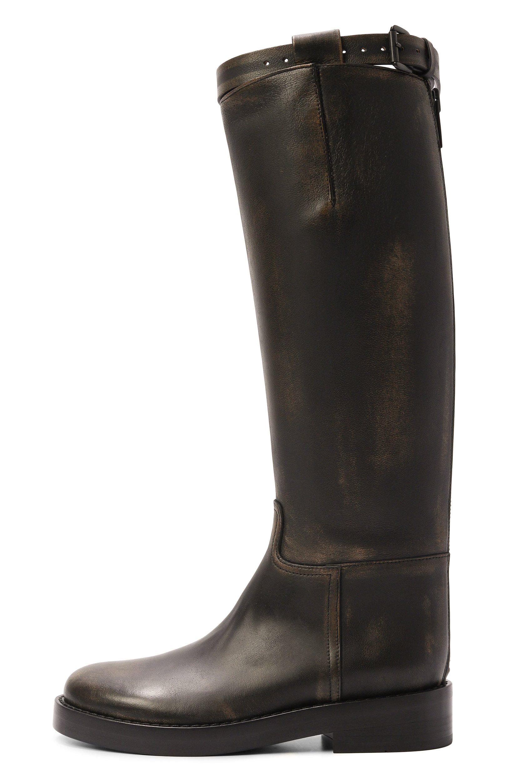 Кожаные сапоги stan ANN DEMEULEMEESTER, арт. B0010078/LT192, фото 4