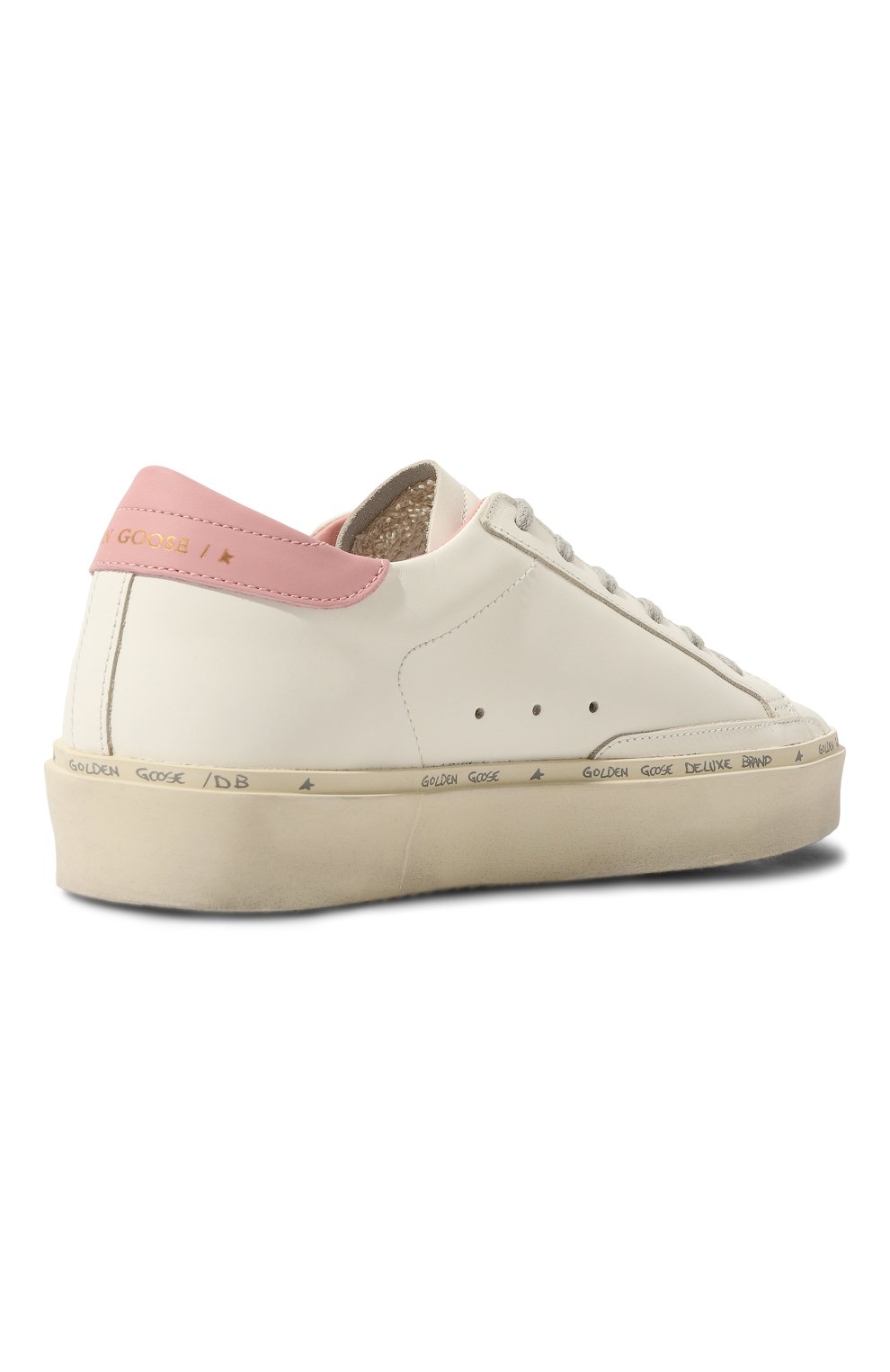 Кожаные кеды hi star GOLDEN GOOSE DELUXE BRAND белого цвета по цене 54350 руб., арт. GWF00118.F004723, фото 5 Кожаные кеды hi star GOLDEN GOOSE DELUXE BRAND, арт. GWF00118.F004723, фото 5
