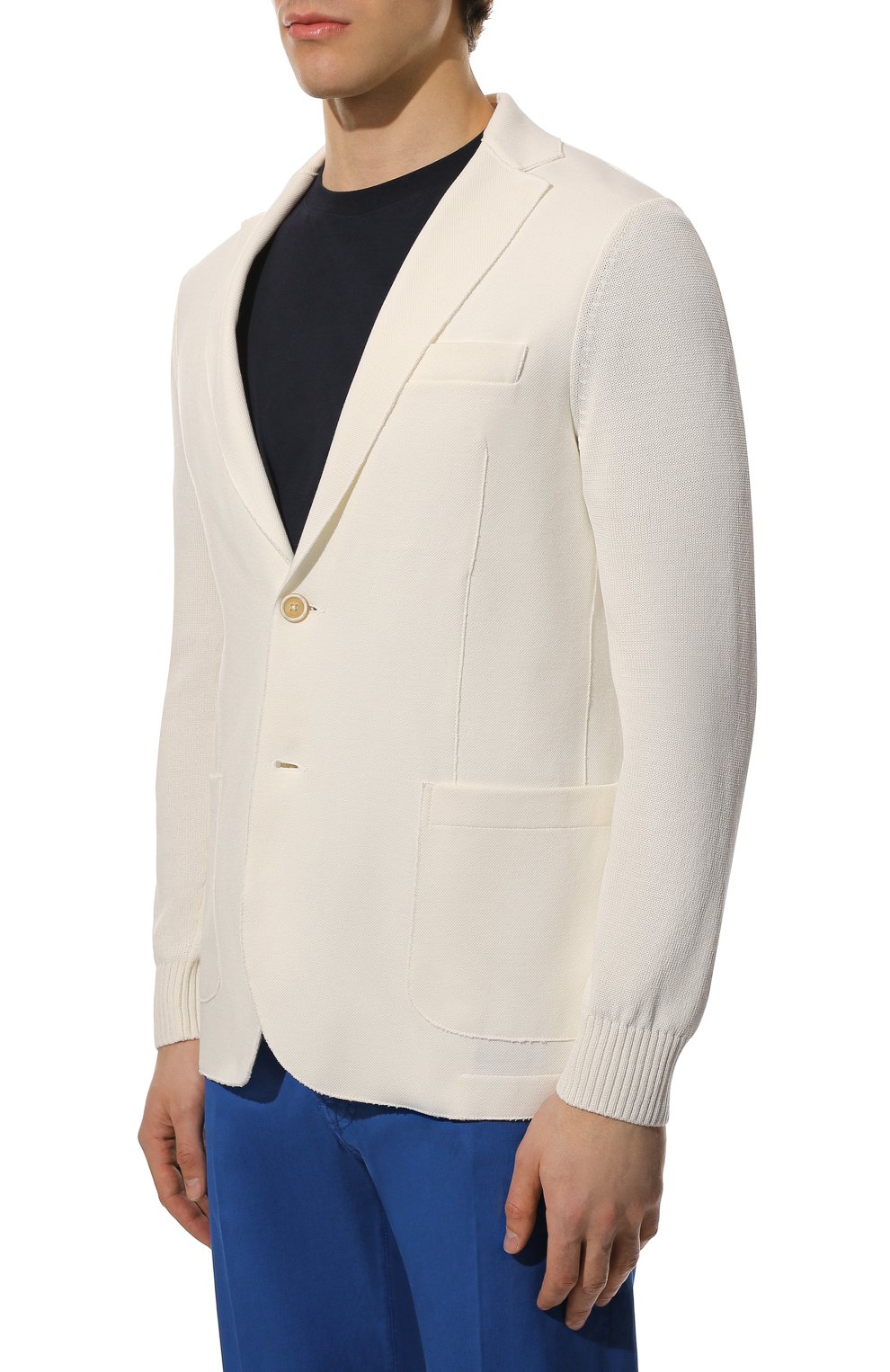 Хлопковый пиджак ELEVENTY PLATINUM, арт. E76GIAE09 TES0E187, фото 3