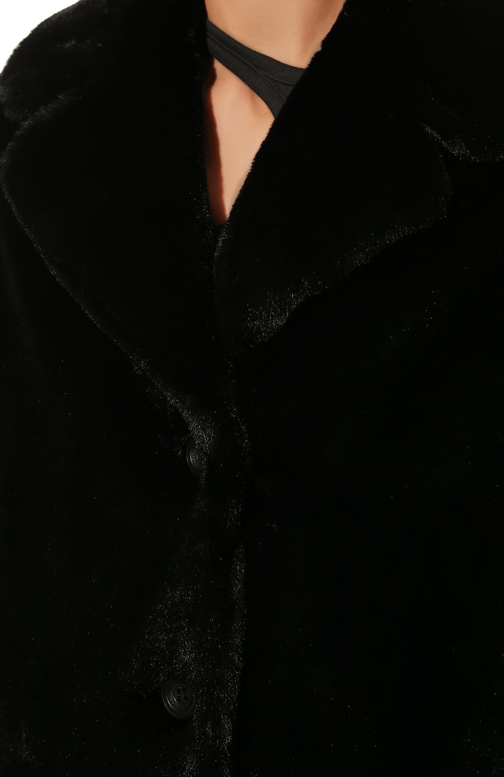 Шуба из экомеха BLUGIRL, арт. RF2081/E0821, фото 5