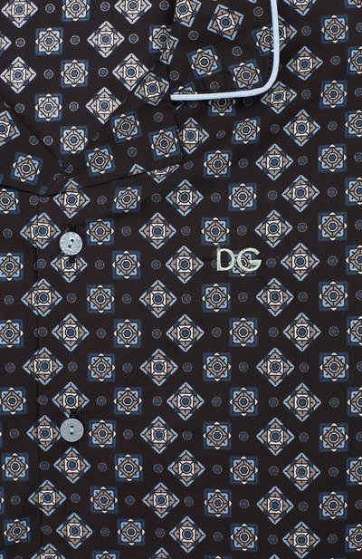 Хлопковая пижама DOLCE & GABBANA, арт. L4J503/G7QML, фото 4