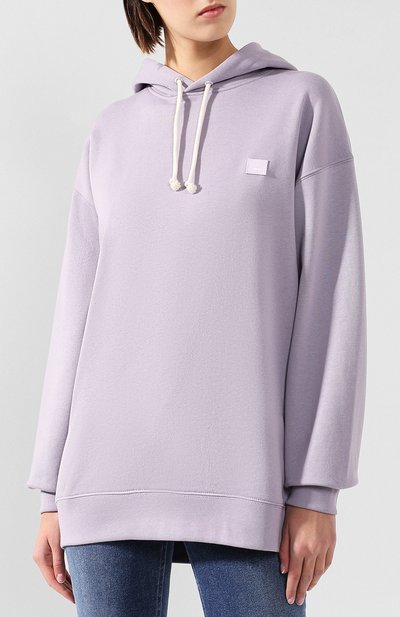 Хлопковое худи ACNE STUDIOS, арт. CI0009/W, фото 3