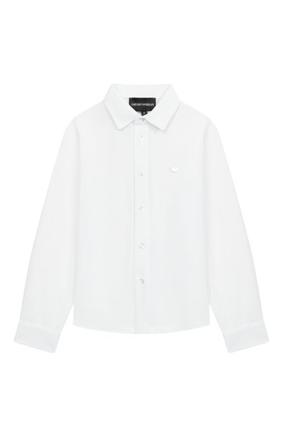 Хлопковая рубашка EMPORIO ARMANI, арт. EB000975/AF21808