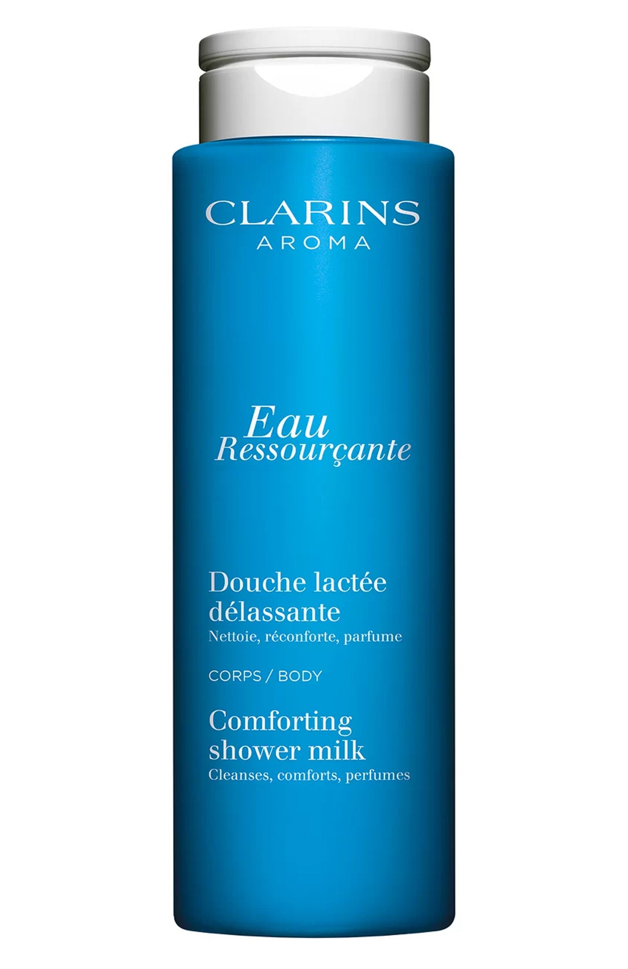Успокаивающее молочко для душа eau ressourçante (200ml) CLARINS, арт. 80124229, фото 1