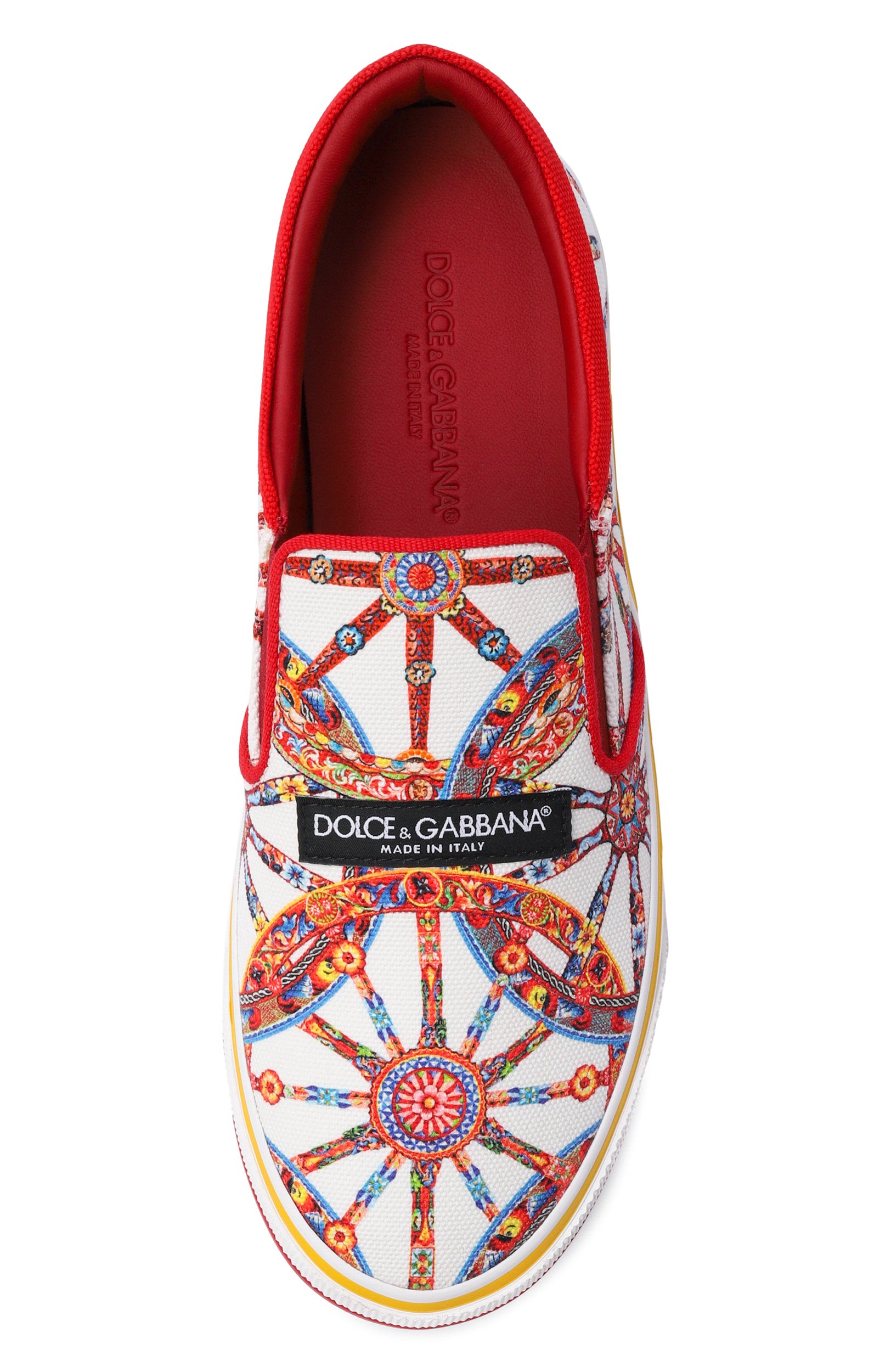 Текстильные слипоны DOLCE & GABBANA, арт. CK2406/A3M09, фото 6
