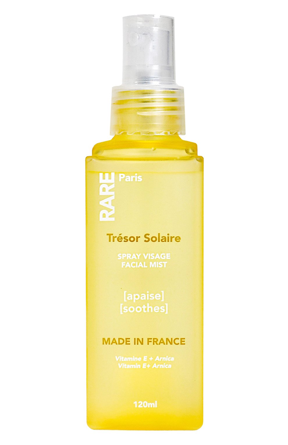 Успокаивающий тоник-мист для лица trésor solaire (120ml) RARE PARIS, арт. 3701213800186, фото 1