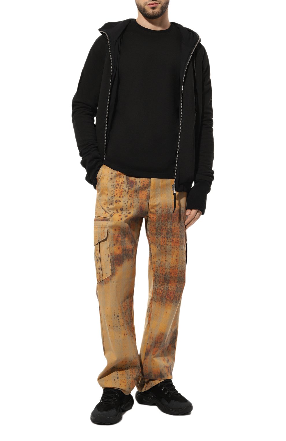 Хлопковая толстовка 139DEC, арт. SW537-BK, фото 2