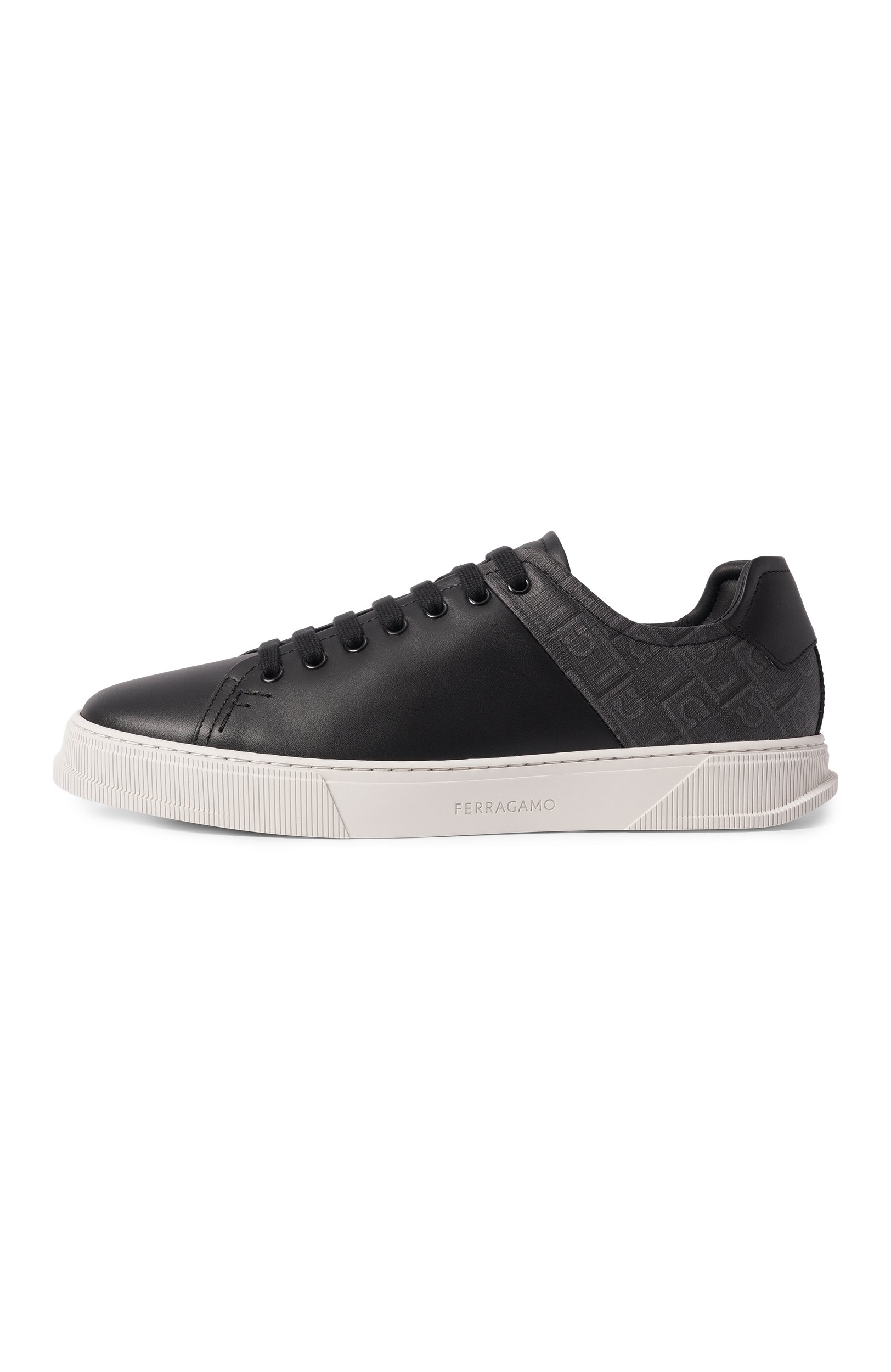 Комбинированные кеды clayton FERRAGAMO, арт. 029795/780843, фото 3