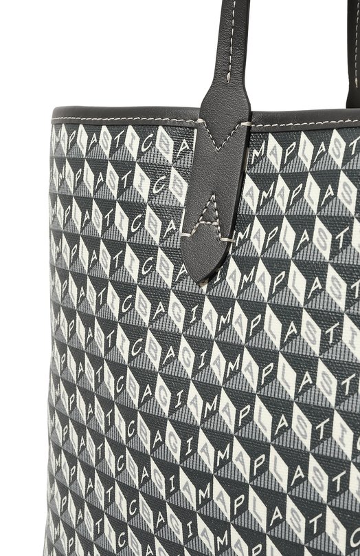 Сумка-тоут I Am A Plastic Anya Hindmarch Серый, фото 3