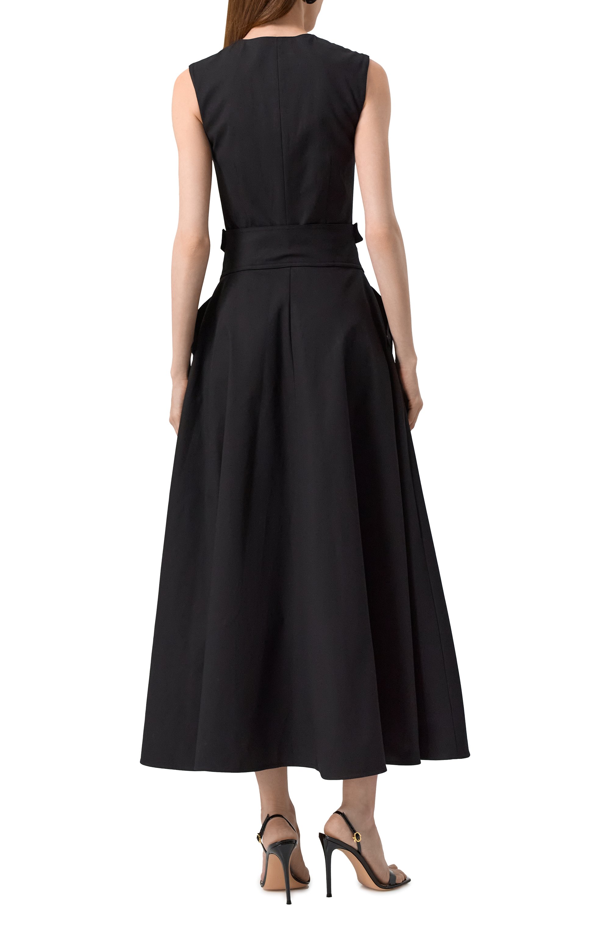 Хлопковое платье MSGM, арт. 3841MDA28/257133, фото 4