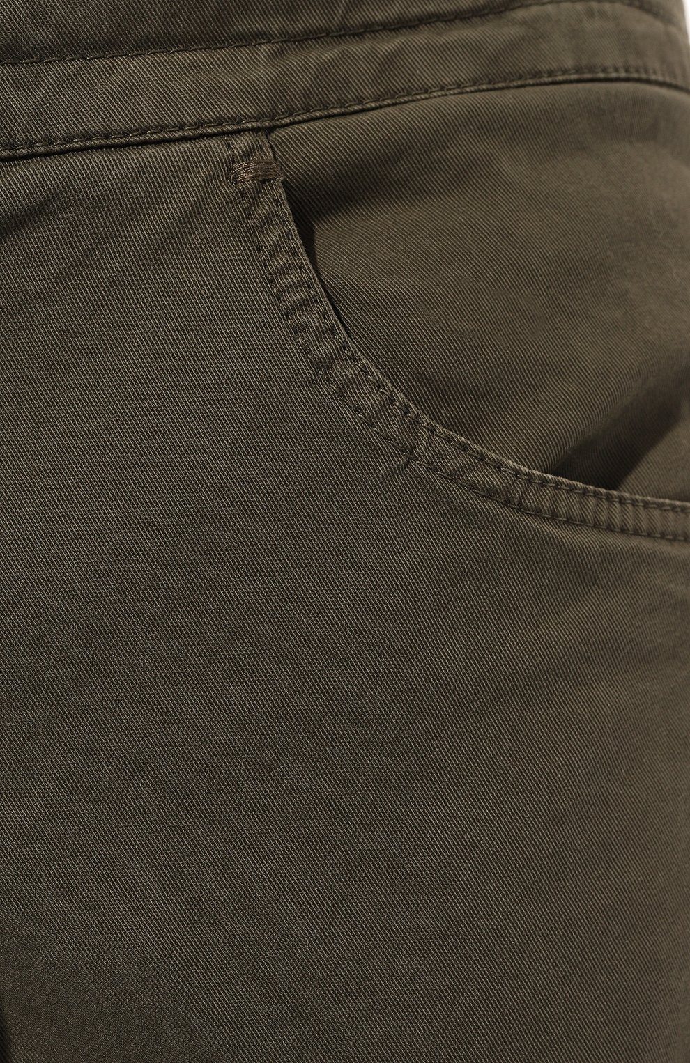 Хлопковые брюки ZILLI, арт. J5T001M0480VZM000, фото 5