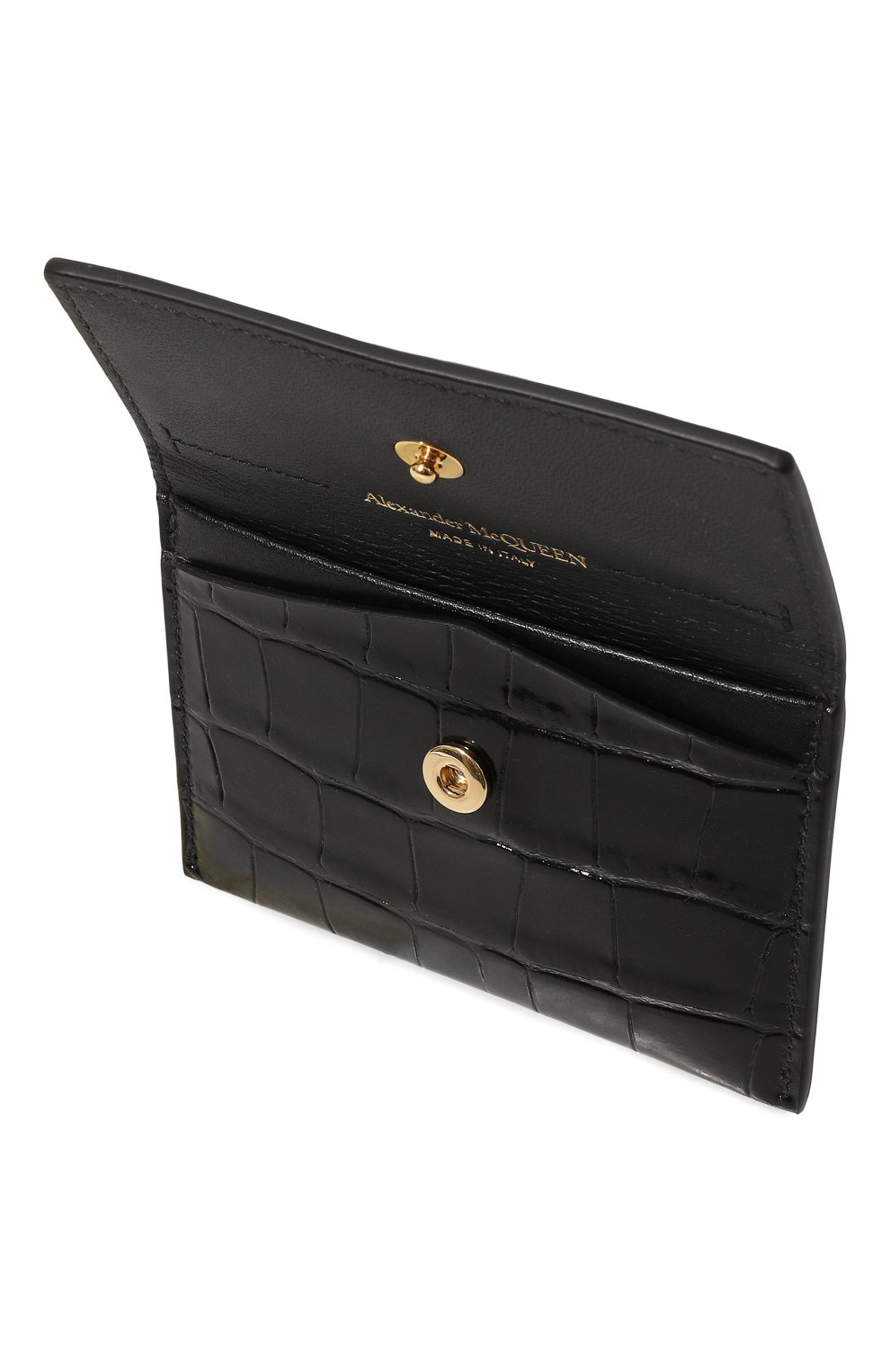 Кожаный футляр для кредитных карт ALEXANDER MCQUEEN, арт. 632039/1JM0G, фото 3