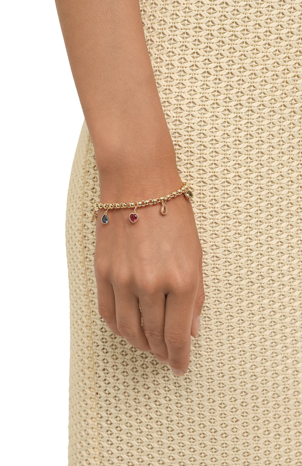 Браслет dreams BLUEJAY золотого цвета по цене 8800 руб., арт. BR-DMS, фото 2 Браслет dreams BLUEJAY, арт. BR-DMS, фото 2