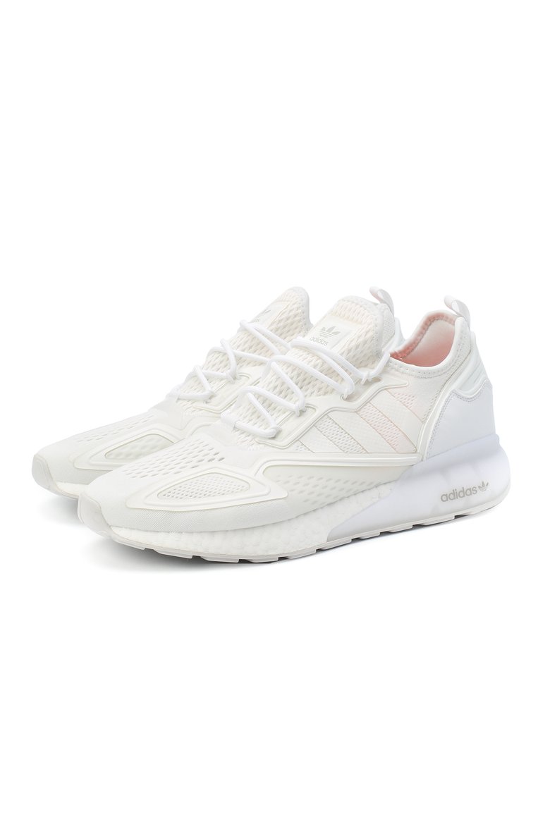 Мужские белые комбинированные кроссовки zx 2k boost ADIDAS ORIGINALS купить  в интернет-магазине ЦУМ, арт. FX8834