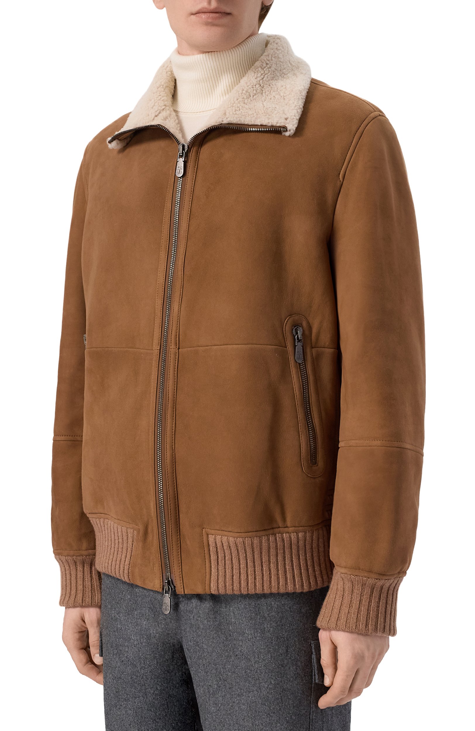 Дубленка из овчины BRUNELLO CUCINELLI, арт. MPMCU1737, фото 3